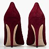 Mourtzi 100400.Sd Γυναικεία Γόβα & Peeptoe Ψηλή Mourtzi 100400.Sd-Bordo