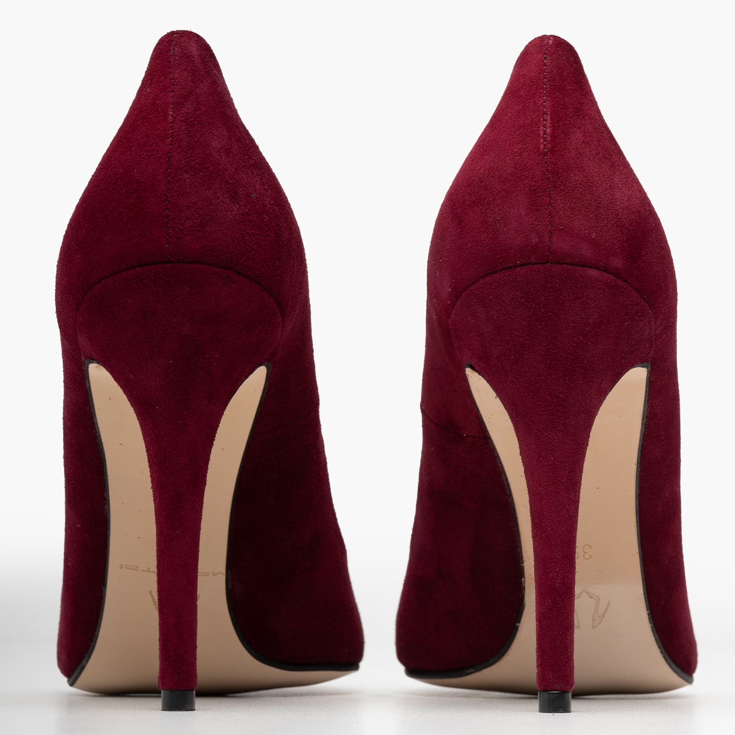 Mourtzi 100400.Sd Γυναικεία Γόβα & Peeptoe Ψηλή Mourtzi 100400.Sd-Bordo