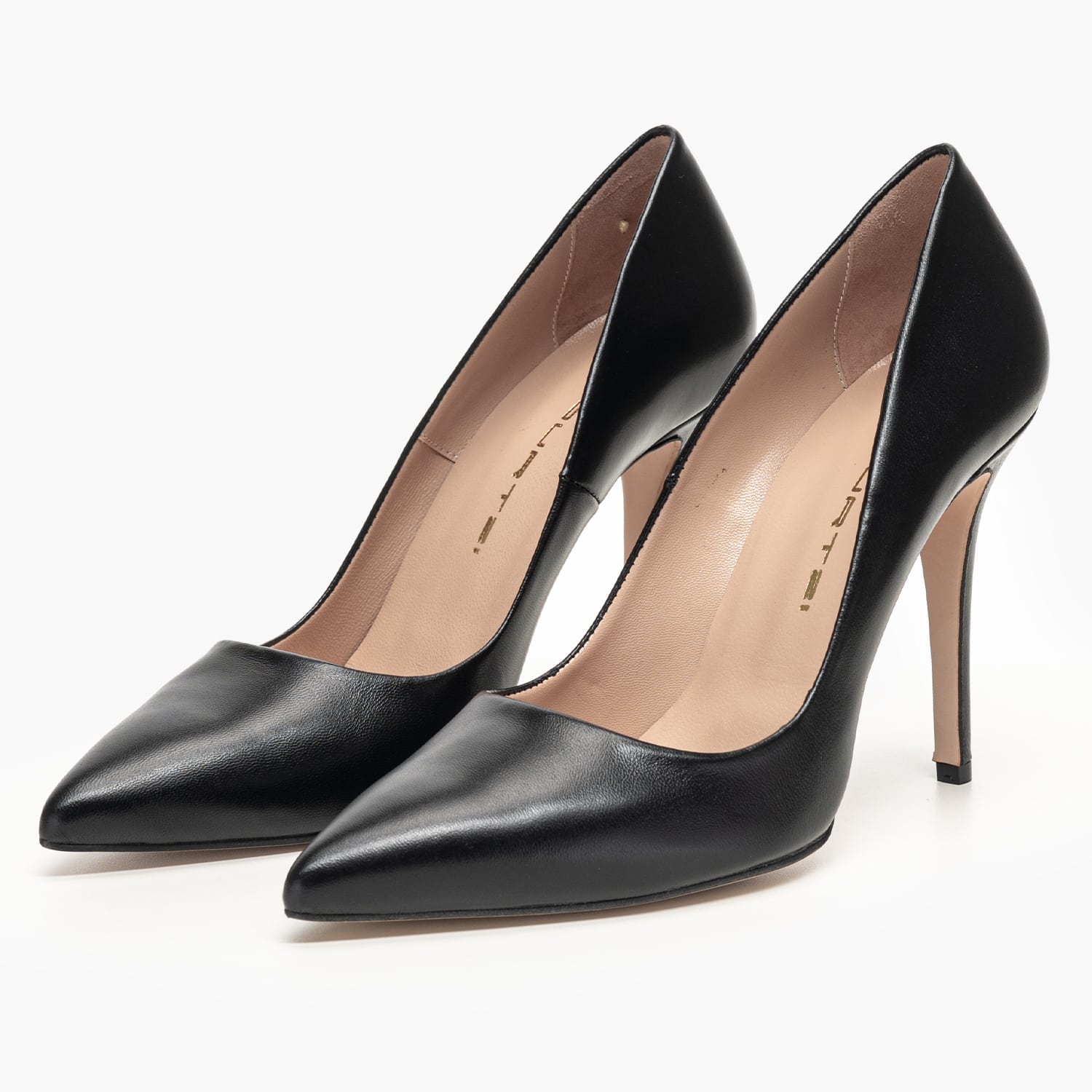 Mourtzi 100400 Γυναικεία Γόβα & Peeptoe Ψηλή Mourtzi 100400-Black