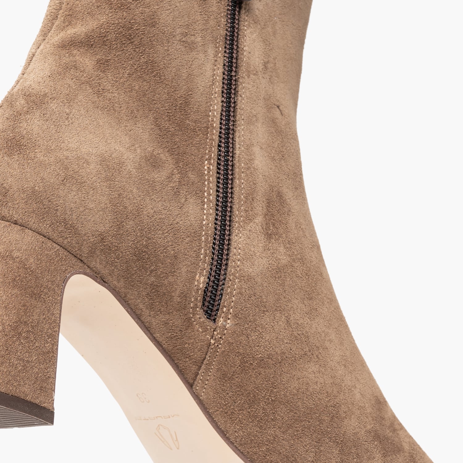 Mourtzi 562Z02 Γυναικείο Μποτάκι Mourtzi 562Z02-Beige