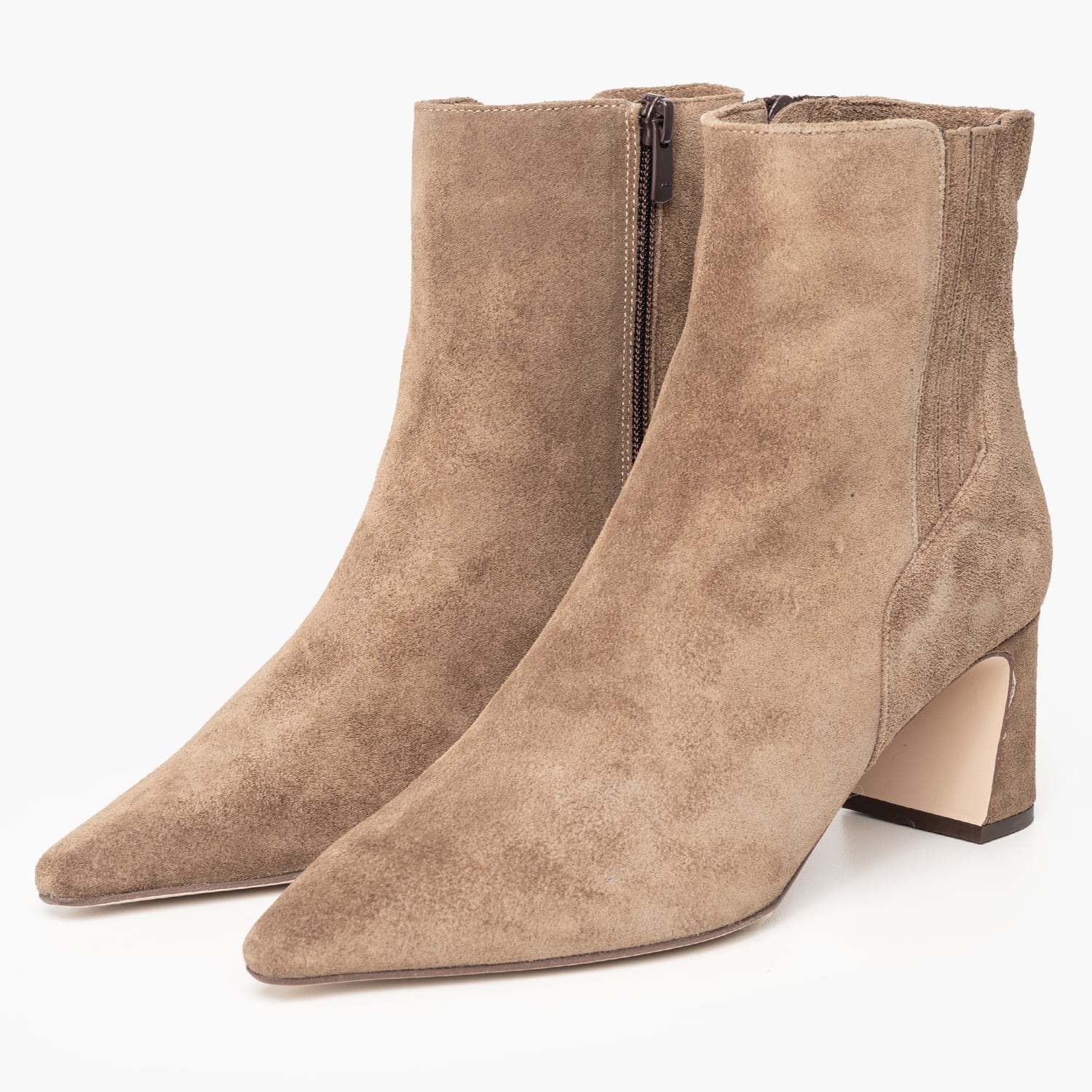 Mourtzi 562Z02 Γυναικείο Μποτάκι Mourtzi 562Z02-Beige