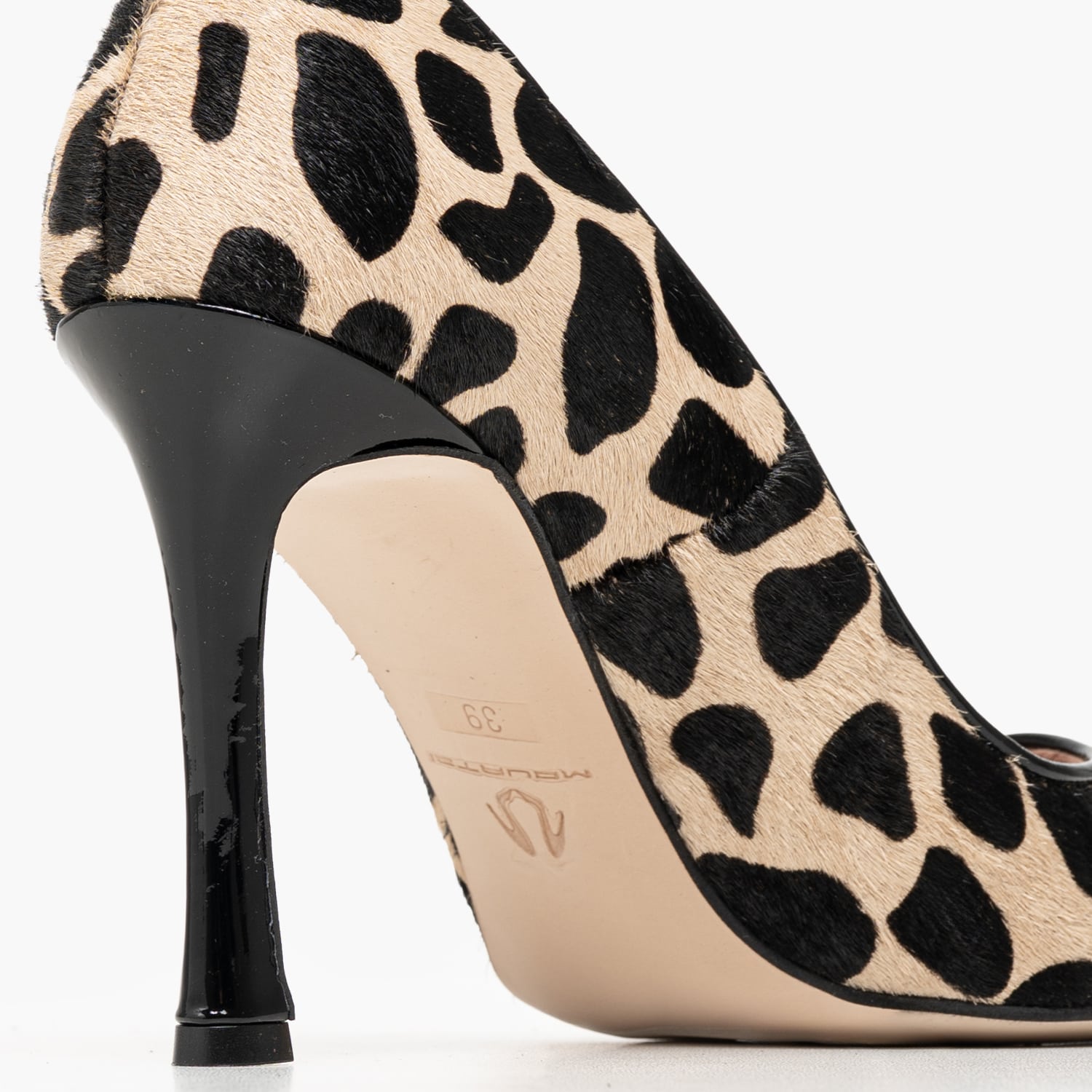 Mourtzi 85700.Pn Γυναικεία Γόβα & Peeptoe Χαμηλή Mourtzi 85700.Pn-Leopard