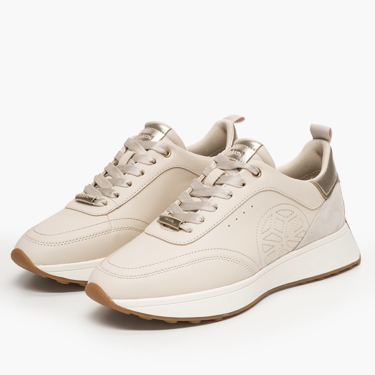 Geox D.Amabel Γυναικείο Παπούτσι Casual Geox D.Amabel-Beige
