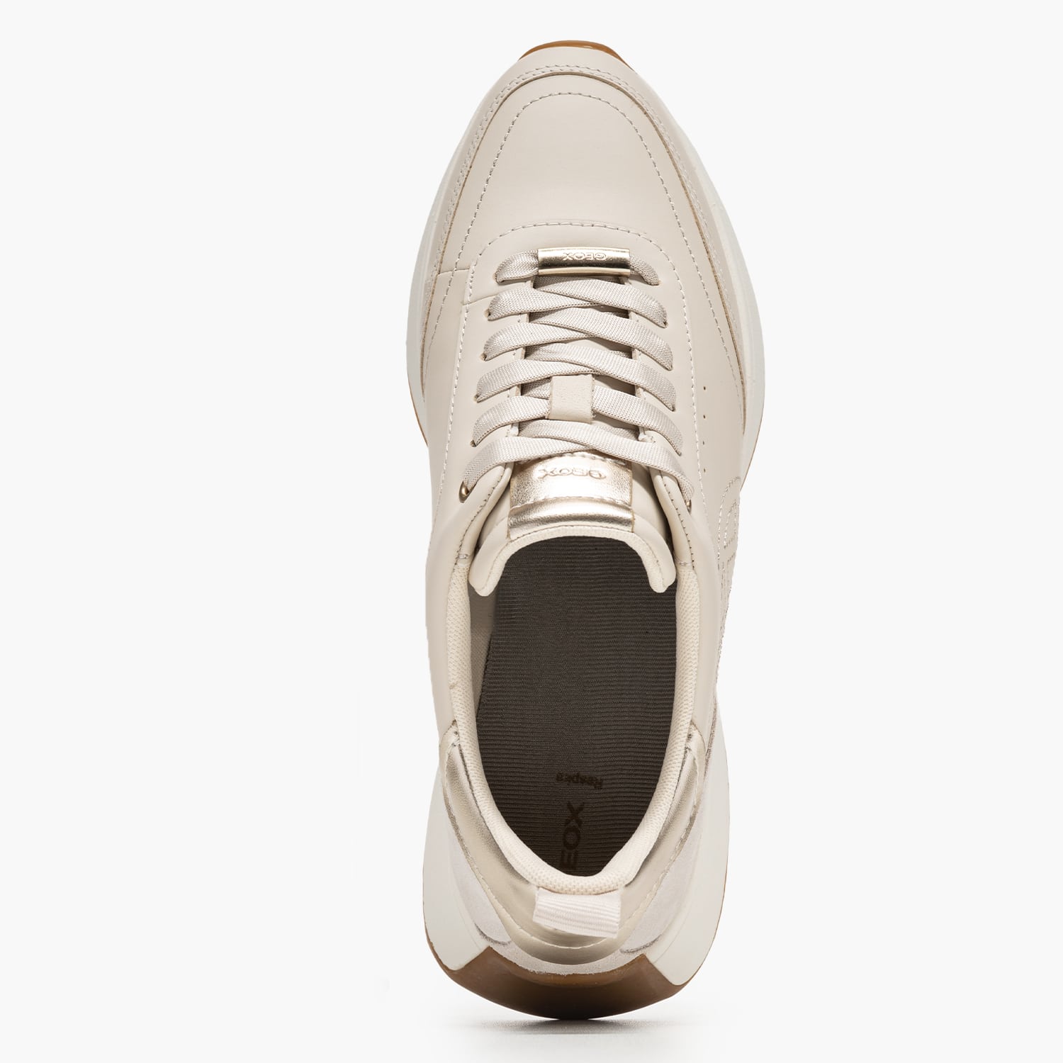 Geox D.Amabel Γυναικείο Παπούτσι Casual Geox D.Amabel-Beige