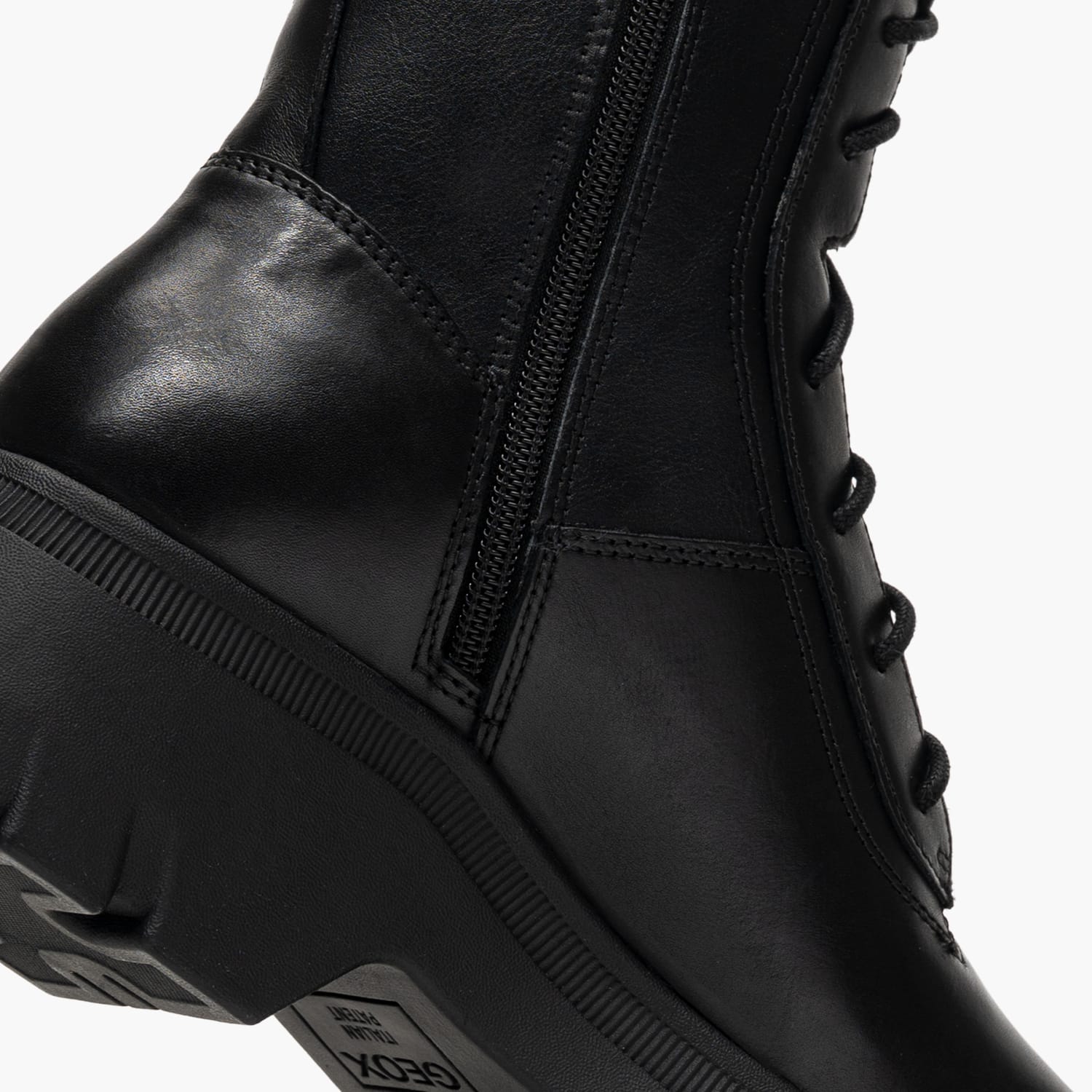 Geox D.Pluette.2 Γυναικείο Μποτάκι Geox D.Pluette.2-Black