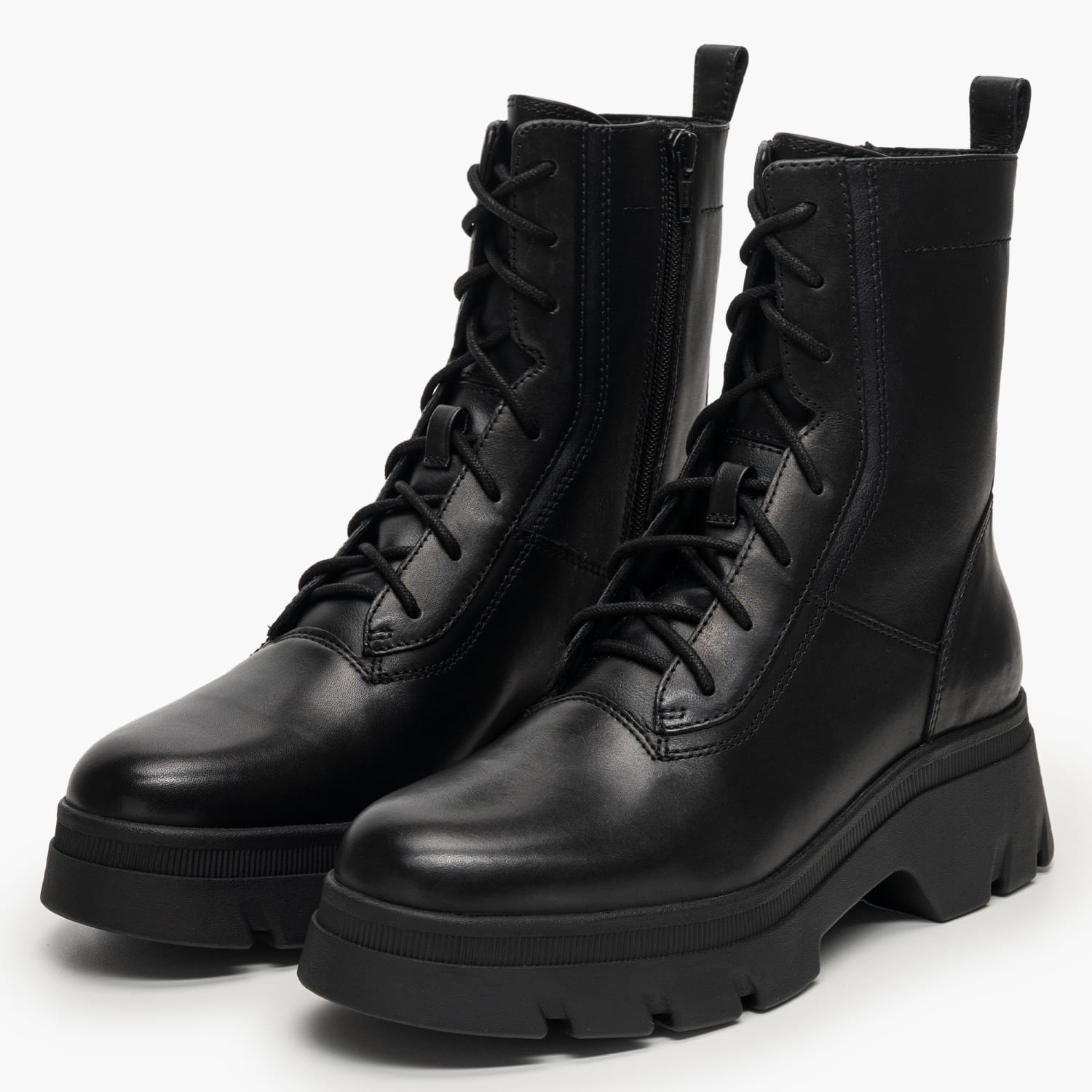 Geox D.Pluette.2 Γυναικείο Μποτάκι Geox D.Pluette.2-Black