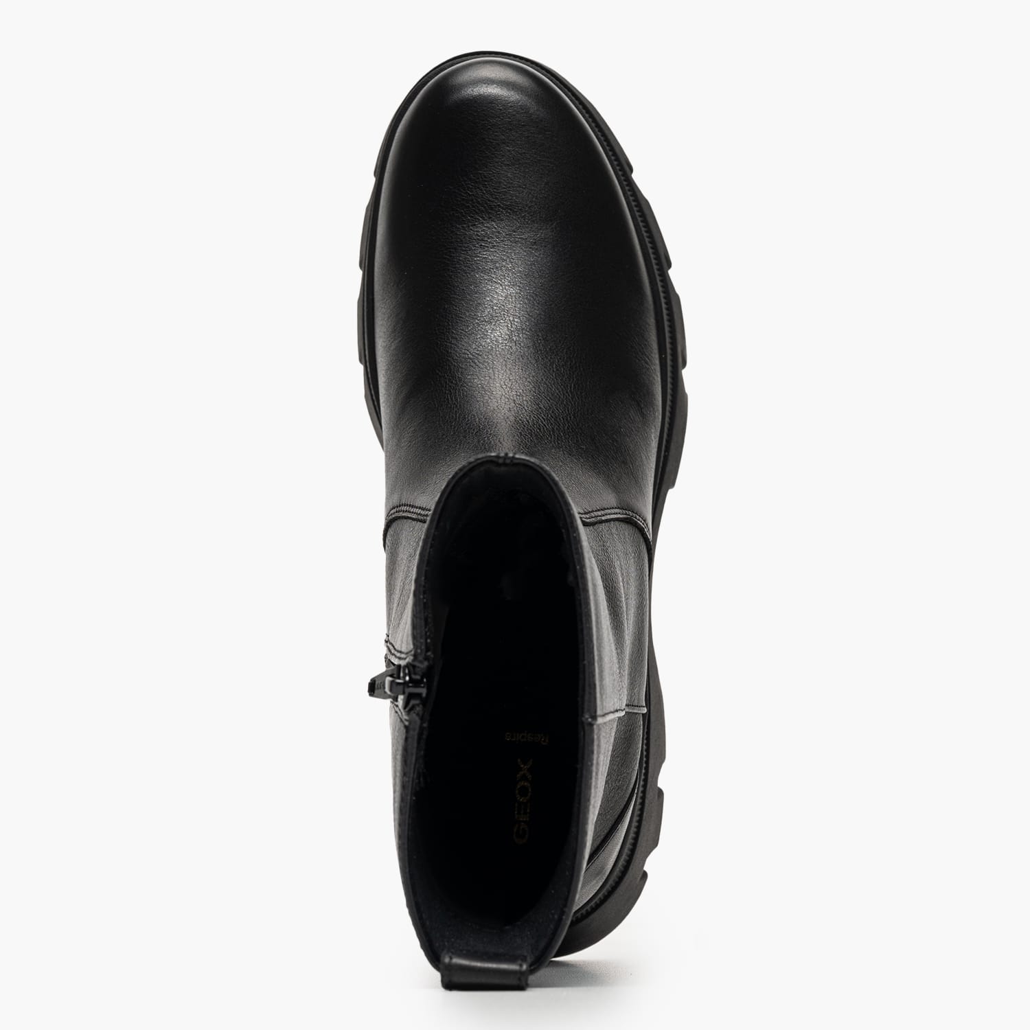 Geox D.Pluette Γυναικείο Μποτάκι Geox D.Pluette-Black