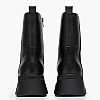 Geox D.Pluette Γυναικείο Μποτάκι Geox D.Pluette-Black