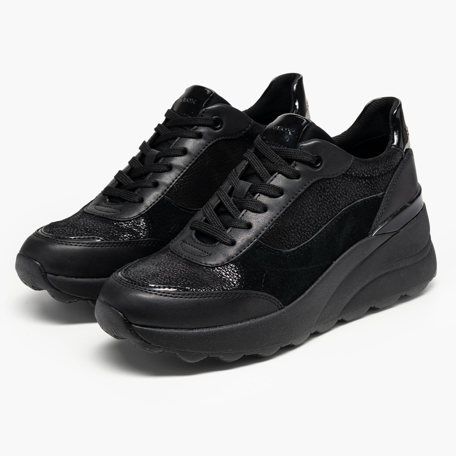 Geox D.Spherica.Ec13 Γυναικείο Παπούτσι Casual Geox D.Spherica.Ec13-Black