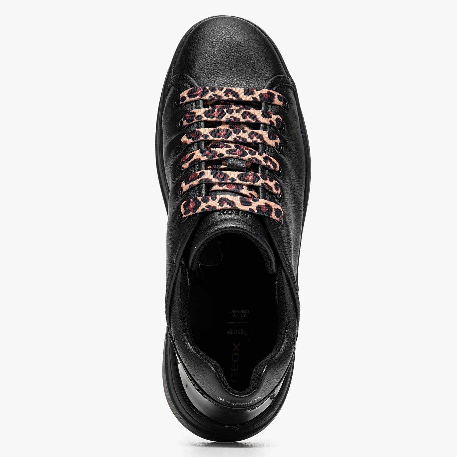 Geox D.Spherica.Ec2 Γυναικείο Παπούτσι Casual Geox D.Spherica.Ec2-Black