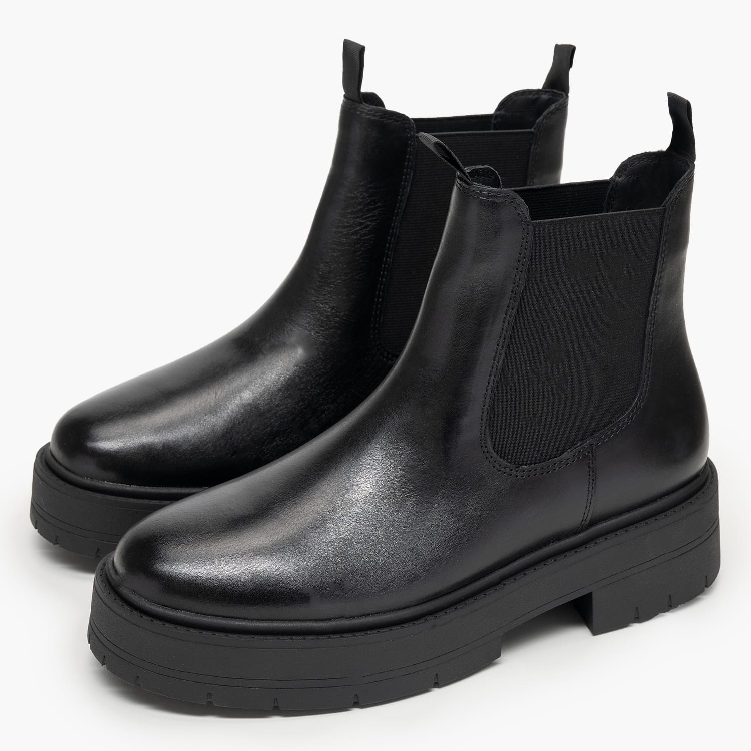 Geox D.Spherica.Ec7 Γυναικείο Μποτάκι Geox D.Spherica.Ec7-Black
