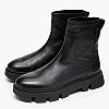 Geox D.Vilde.C Γυναικείο Μποτάκι Geox D.Vilde.C-Black
