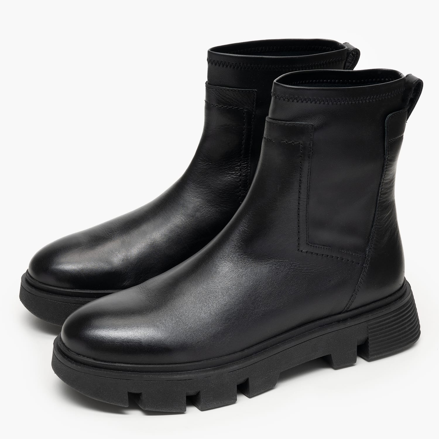 Geox D.Vilde.C Γυναικείο Μποτάκι Geox D.Vilde.C-Black