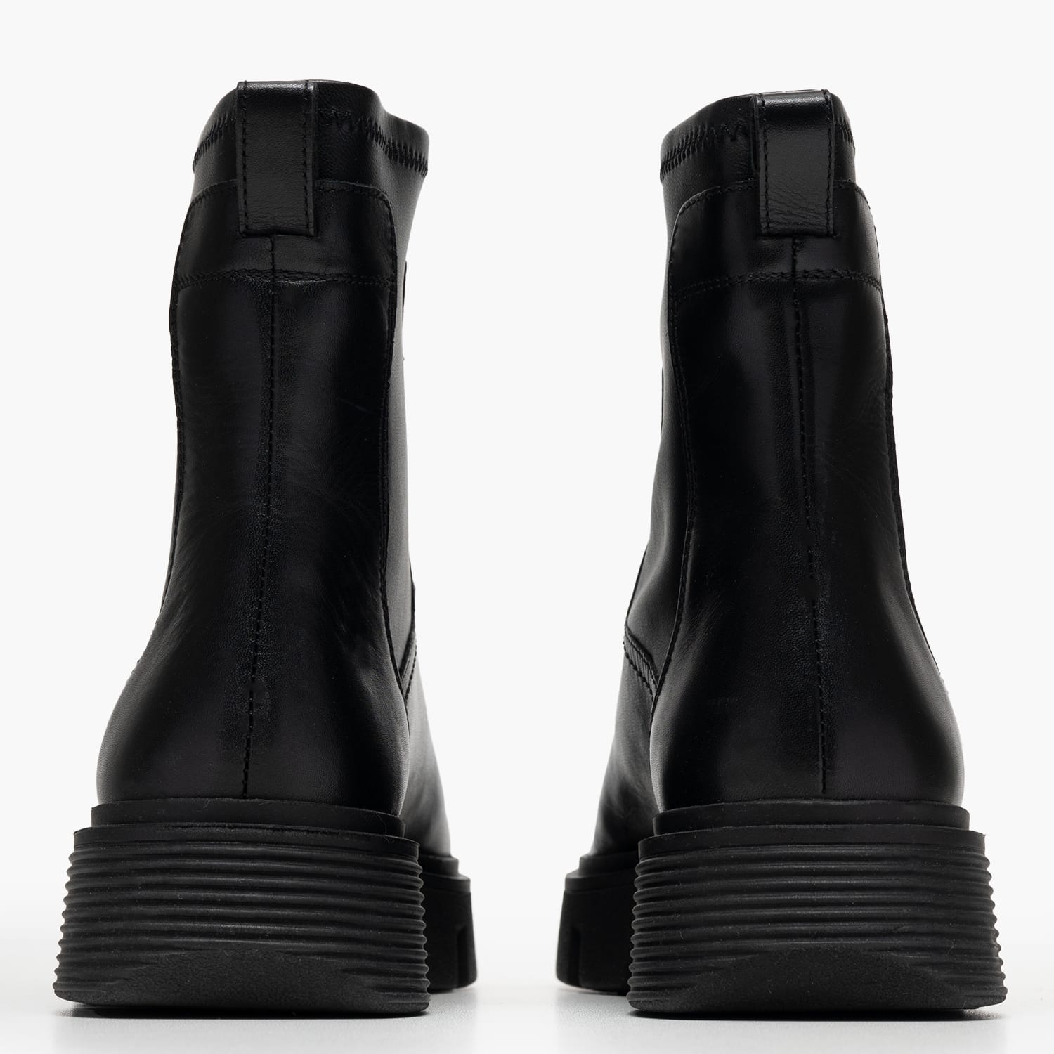 Geox D.Vilde.C Γυναικείο Μποτάκι Geox D.Vilde.C-Black
