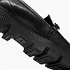 Geox D.Vilde.H Γυναικείο Μοκασίνι Geox D.Vilde.H-Black