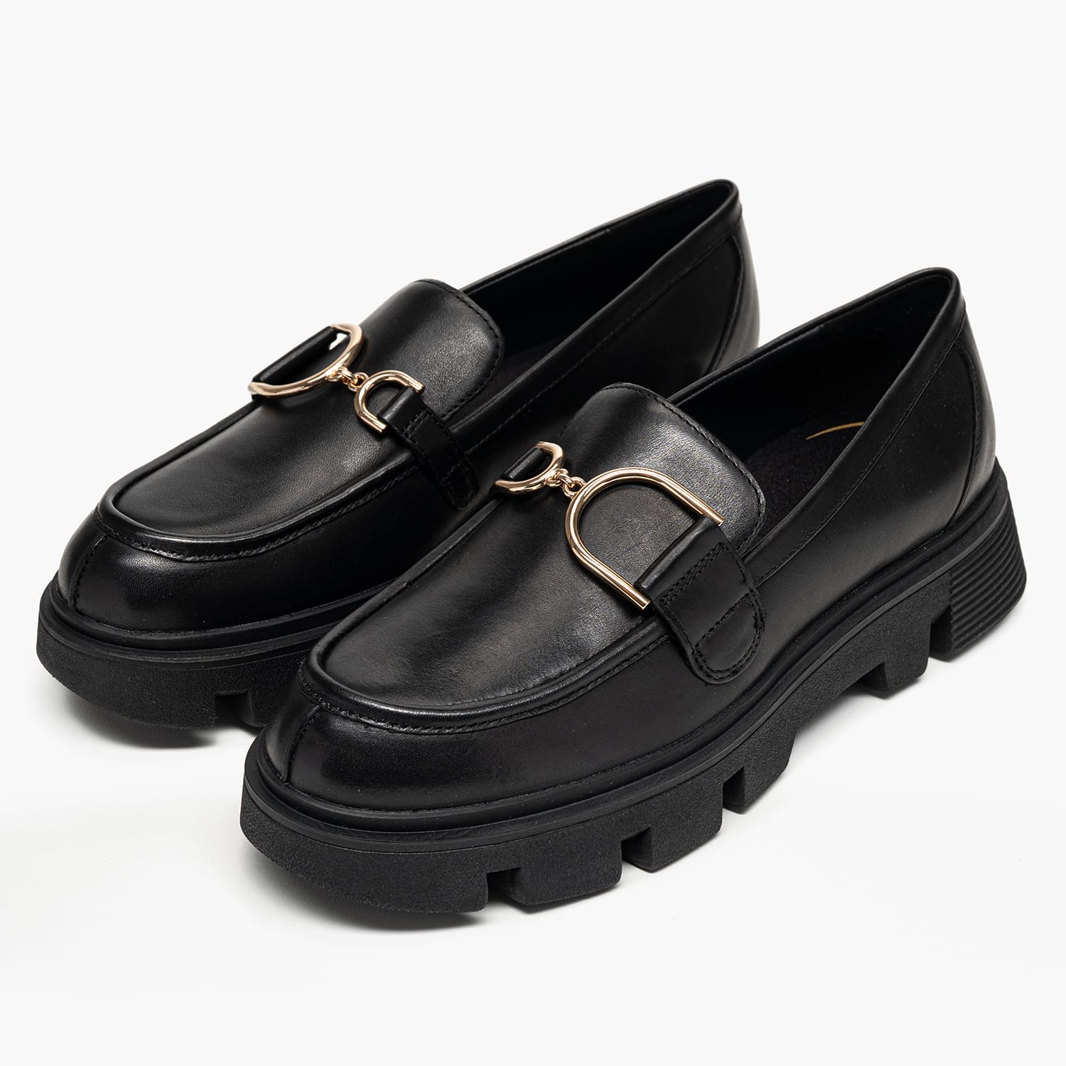 Geox D.Vilde.H Γυναικείο Μοκασίνι Geox D.Vilde.H-Black