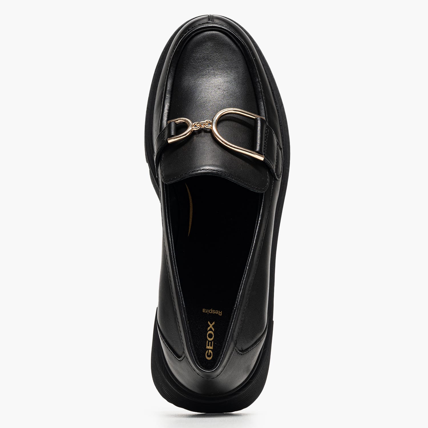 Geox D.Vilde.H Γυναικείο Μοκασίνι Geox D.Vilde.H-Black