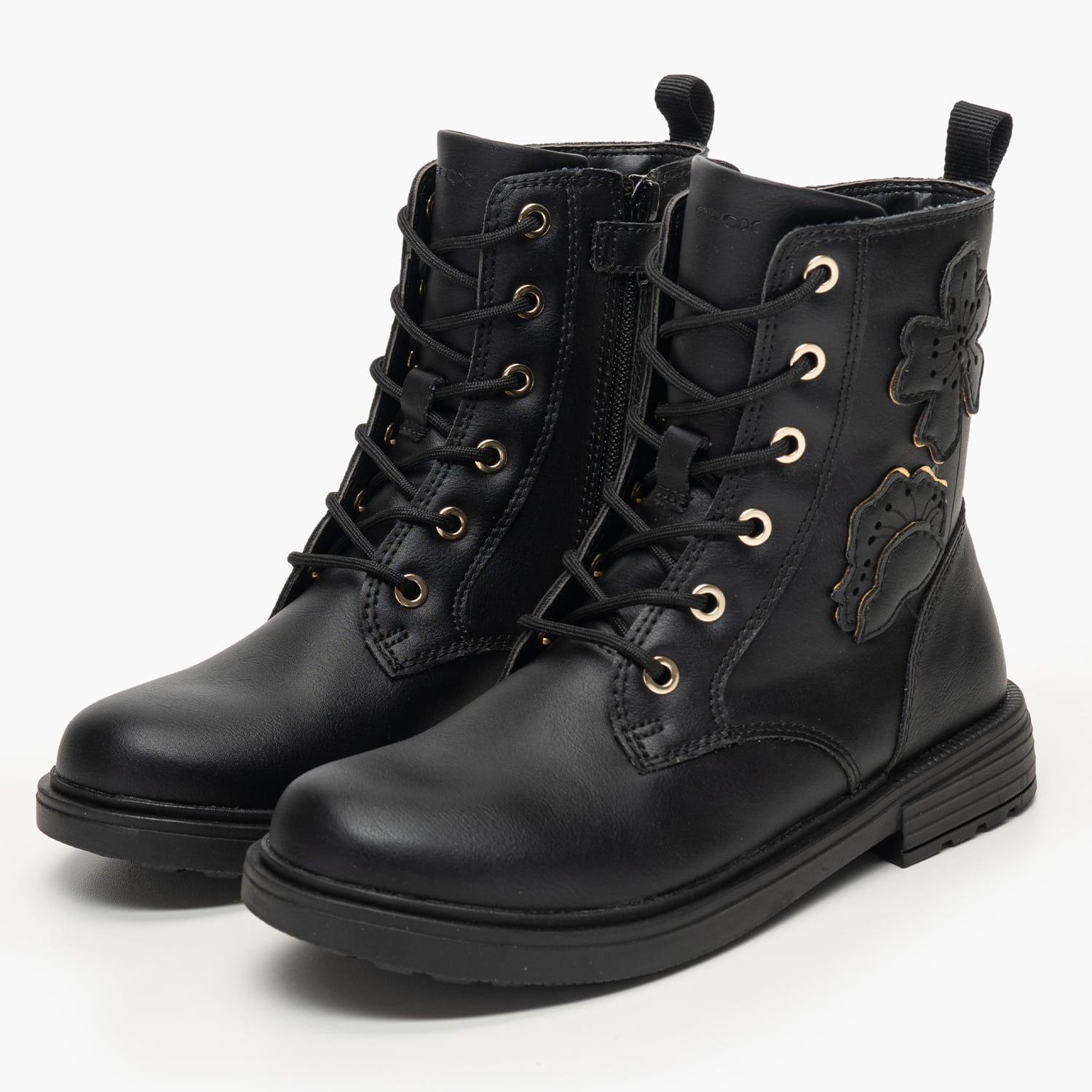 Geox J.Eclair Παιδικό Μποτάκι Geox J.Eclair-Black