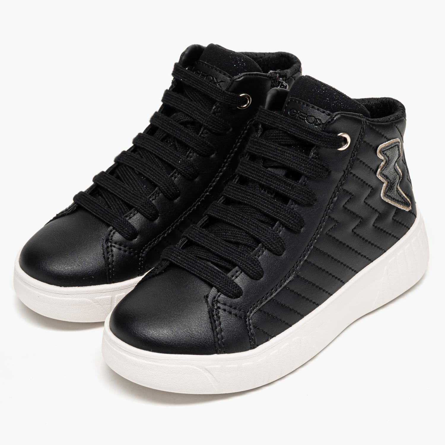Geox J.Mikiroshi Παιδικό Μποτάκι Geox J.Mikiroshi-Black