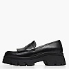 Geox Pluette Womens Moccasin Geox Pluette-Black