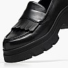 Geox Pluette Womens Moccasin Geox Pluette-Black