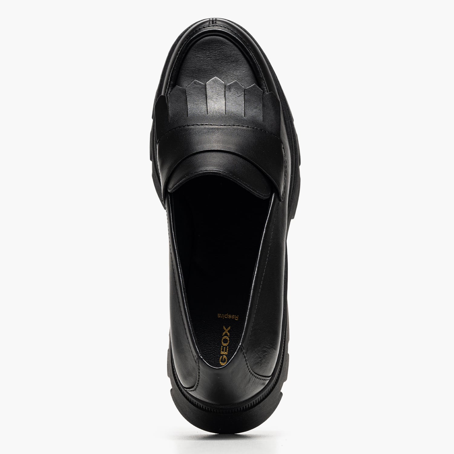Geox Pluette Womens Moccasin Geox Pluette-Black
