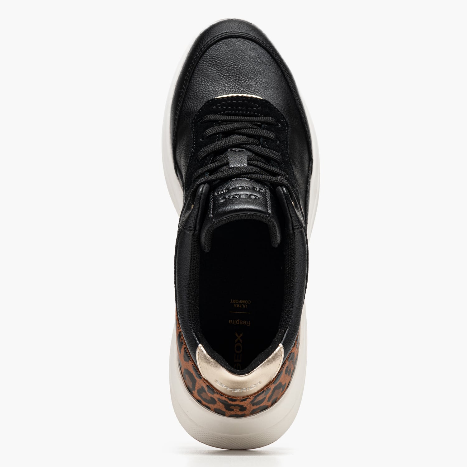 Geox Spherica.Cub3 Γυναικείο Παπούτσι Casual Geox Spherica.Cub3-Black
