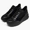 Geox Spherica.Ec4d Γυναικείο Παπούτσι Casual Geox Spherica.Ec4d-Black