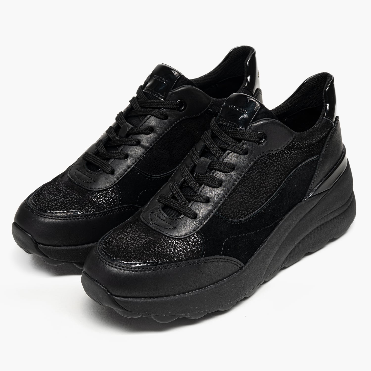 Geox Spherica.Ec4d Γυναικείο Παπούτσι Casual Geox Spherica.Ec4d-Black