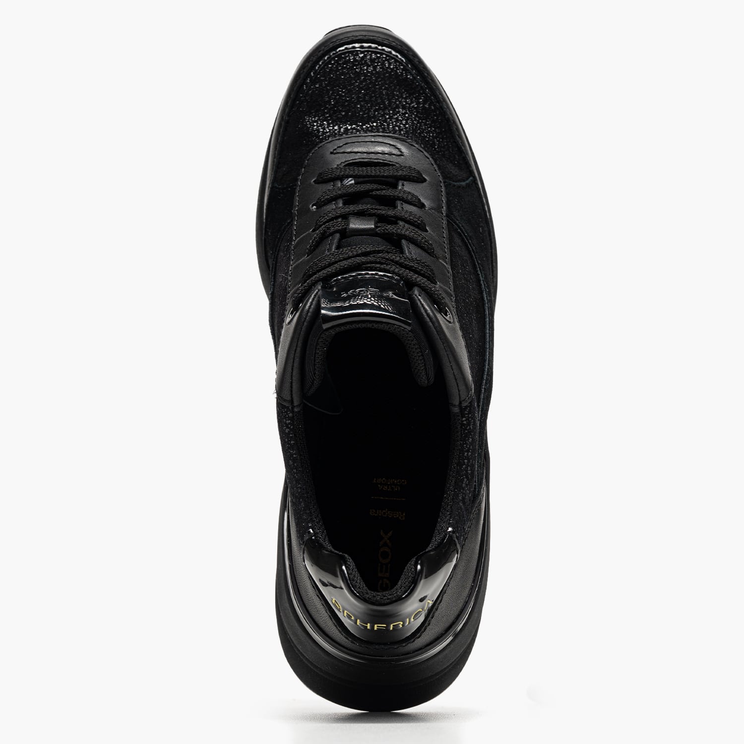 Geox Spherica.Ec4d Γυναικείο Παπούτσι Casual Geox Spherica.Ec4d-Black
