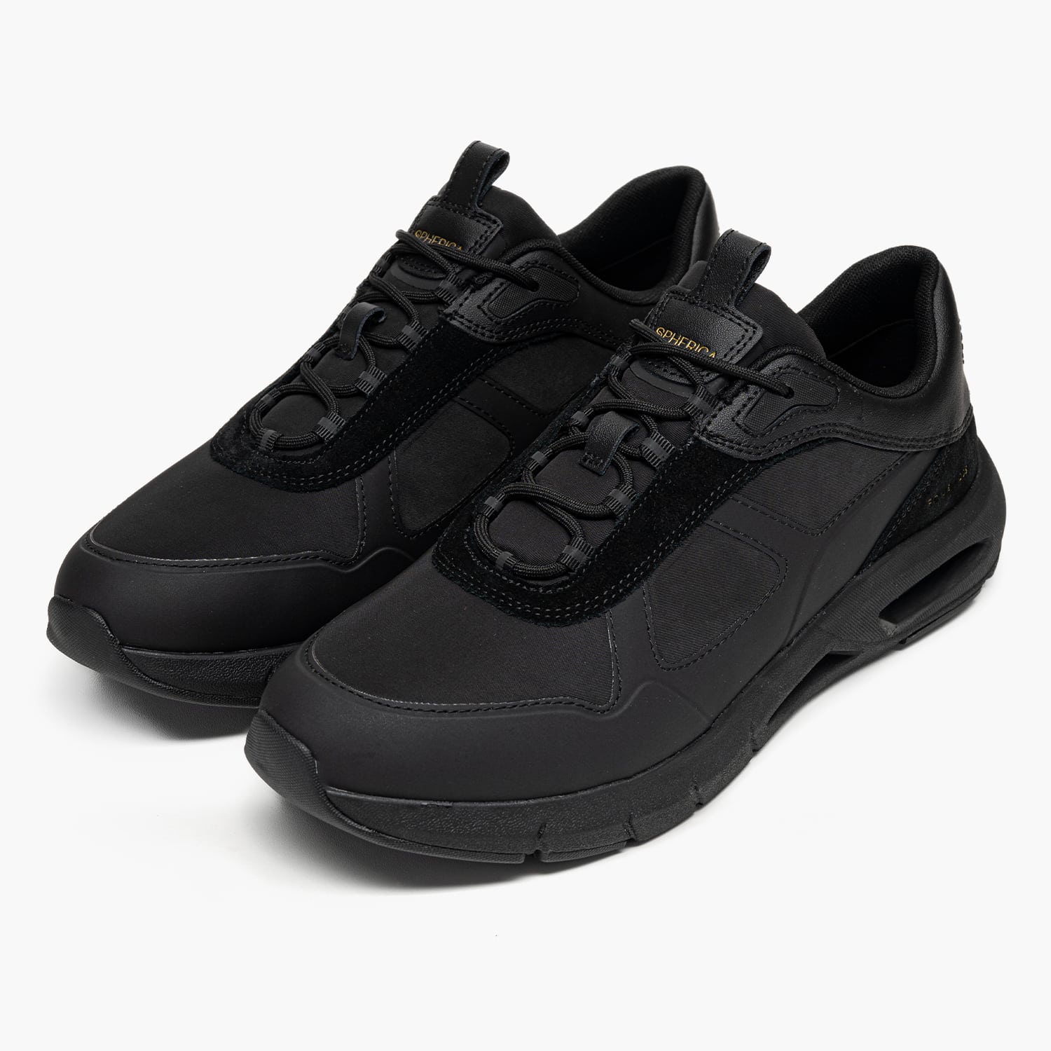 Geox Spherica.Ecub5 Mens Casual Shoe Geox Spherica.Ecub5-Black