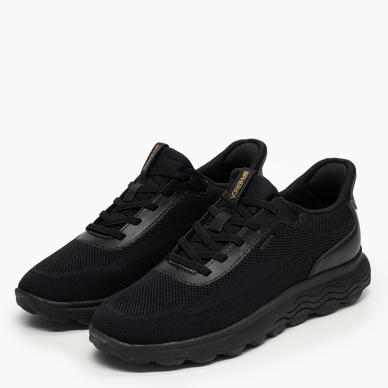 Geox Spherica.Plus.A Γυναικείο Παπούτσι Casual Geox Spherica.Plus.A-Black