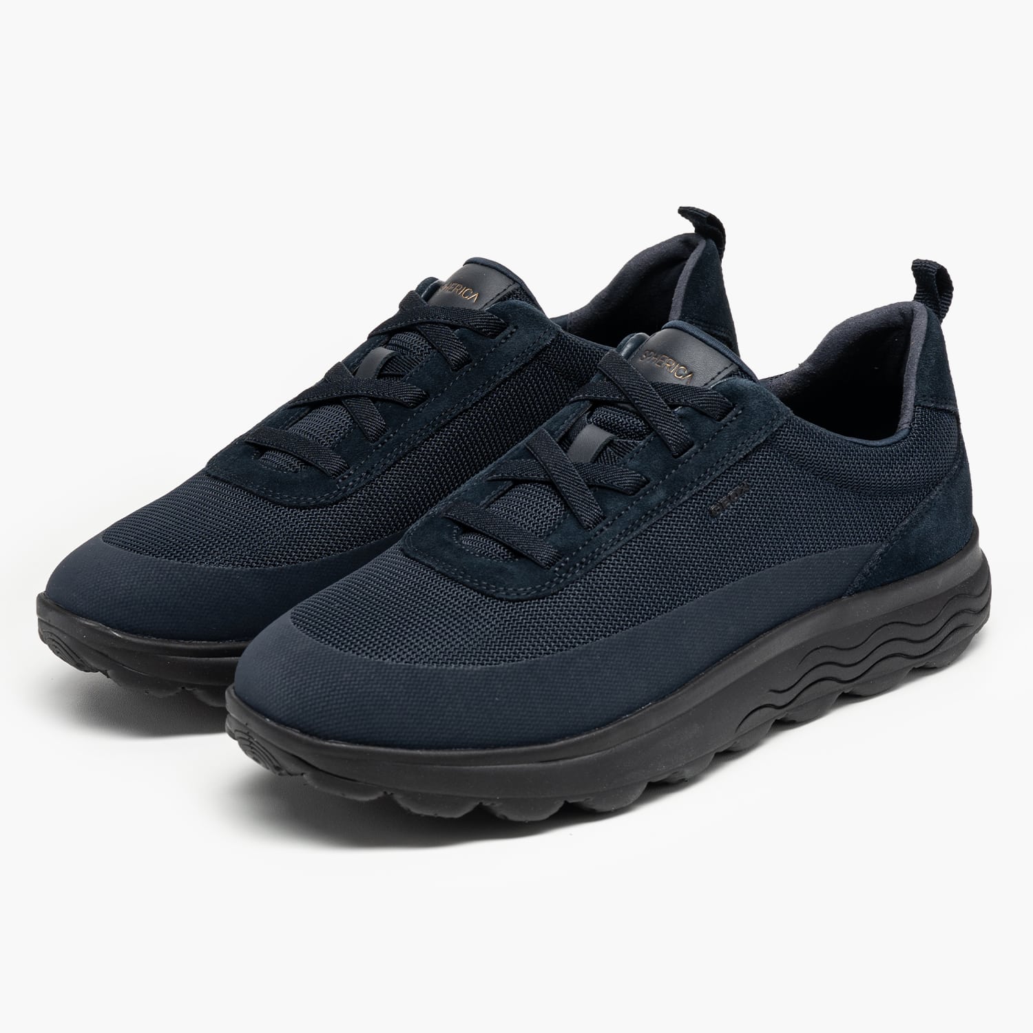 Geox Spherica.Txt Mens Casual Shoe Geox Spherica.Txt-Blue
