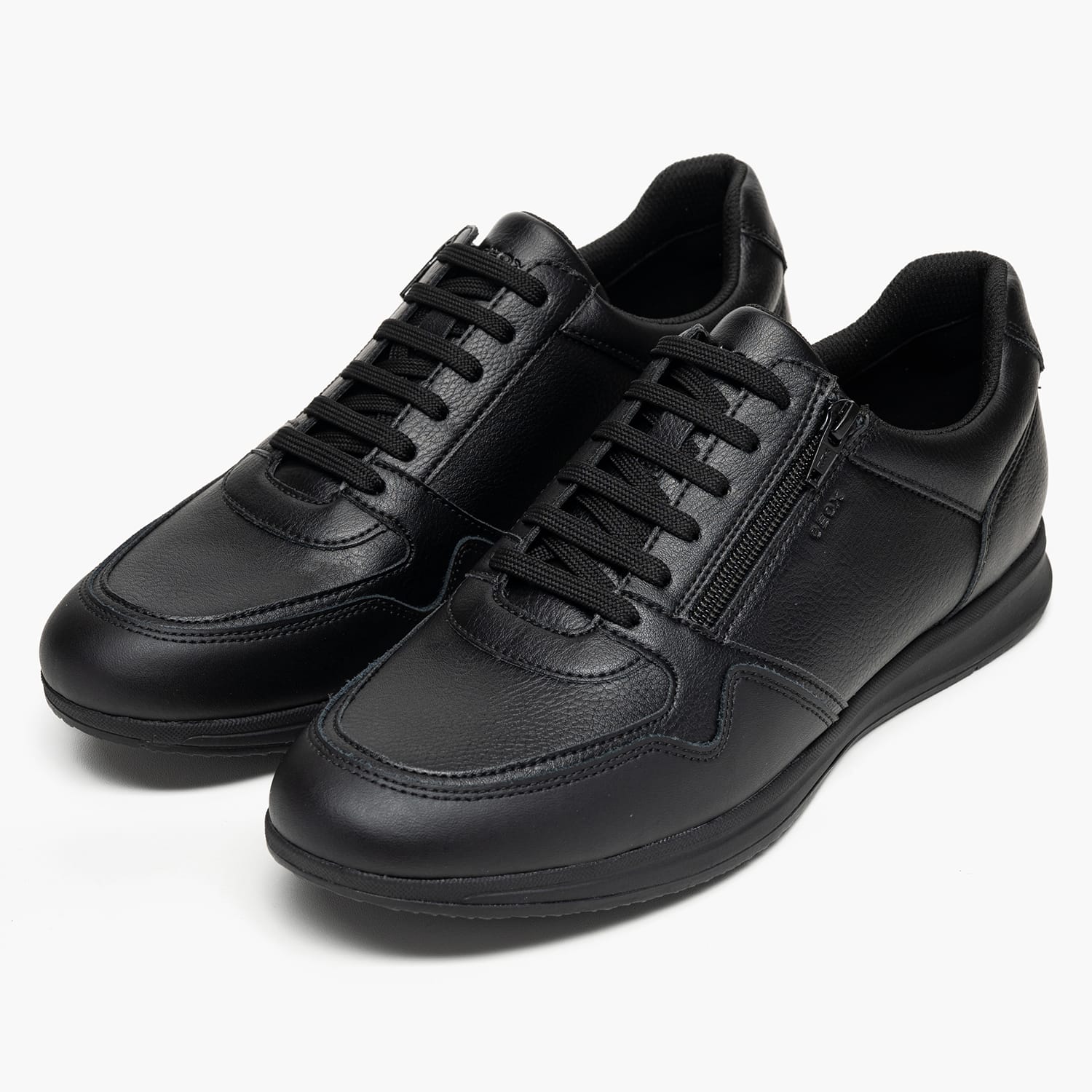 Geox U.Avery.A Ανδρικό Παπούτσι Casual Geox U.Avery.A-Black