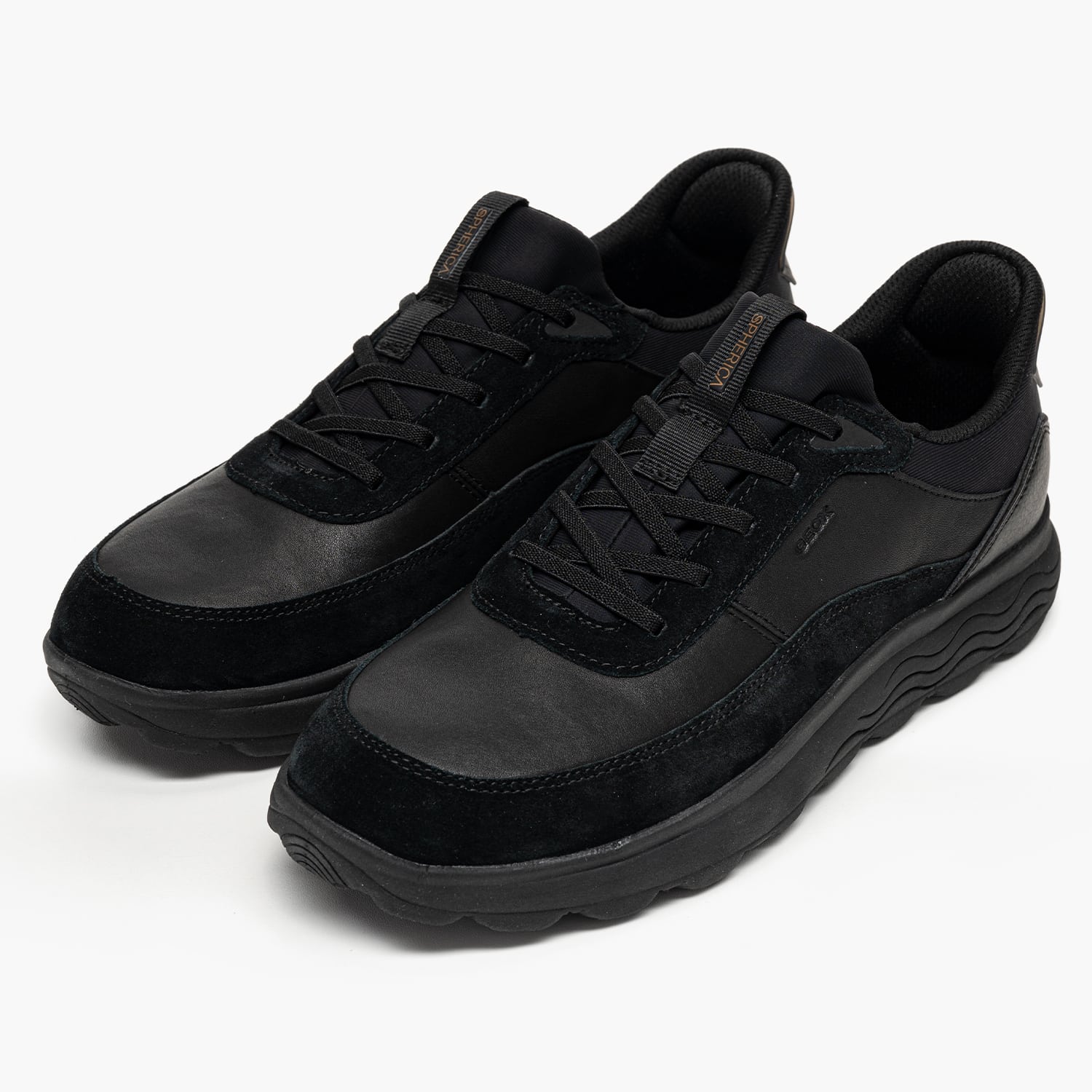 Geox U.Spherica.Plus.Gr Ανδρικό Παπούτσι Casual Geox U.Spherica.Plus.Gr-Black