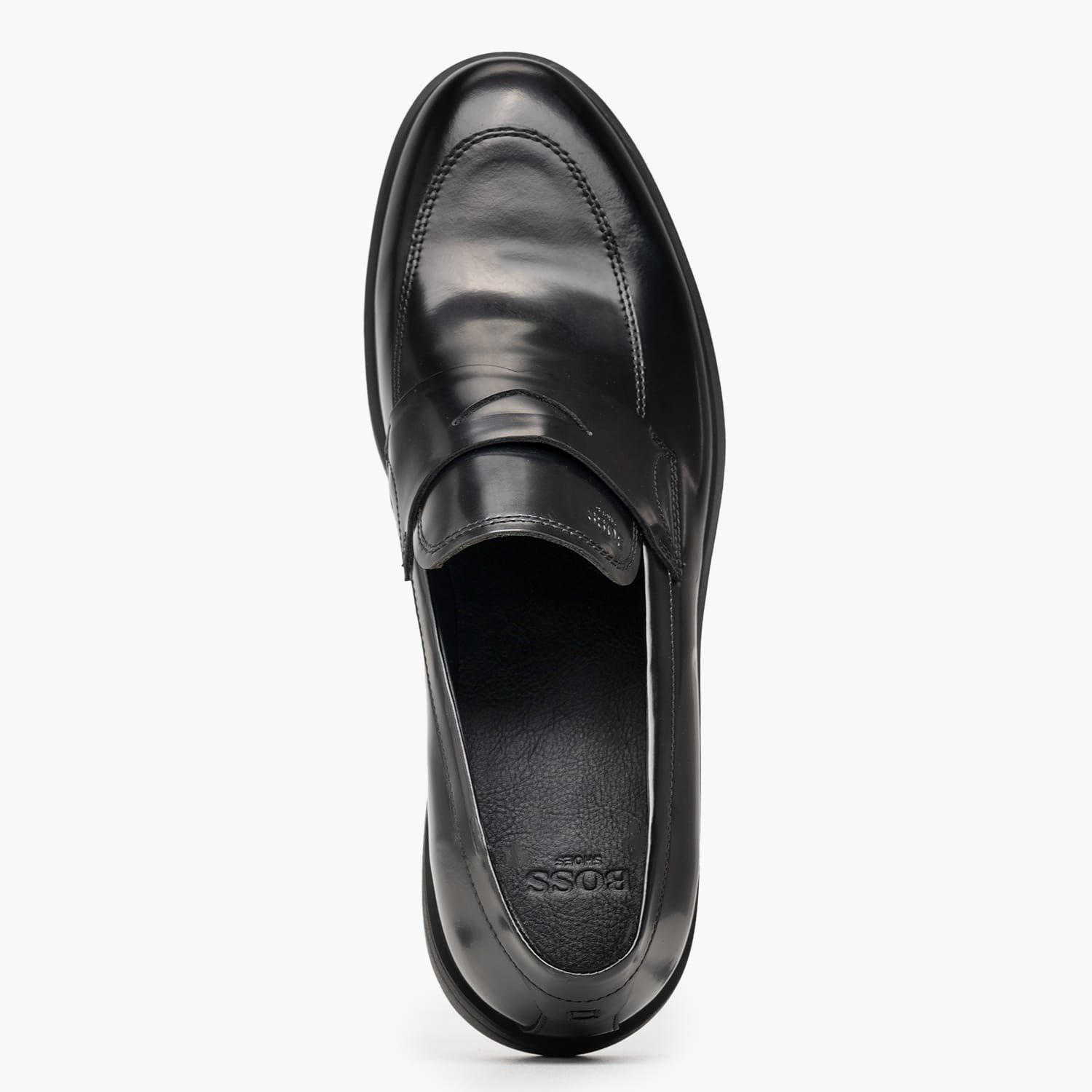 Boss shoes C7794 Ανδρικό Μοκασίνι Boss shoes C7794-Black