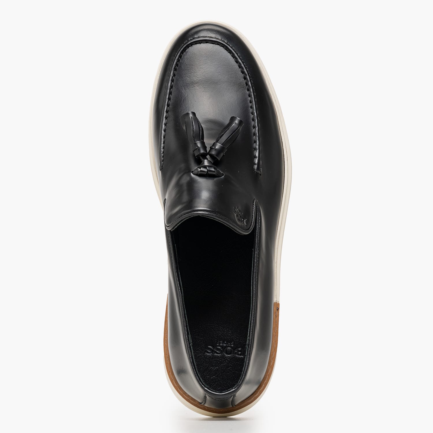 Boss shoes C7865 Ανδρικό Μοκασίνι Boss shoes C7865-Black