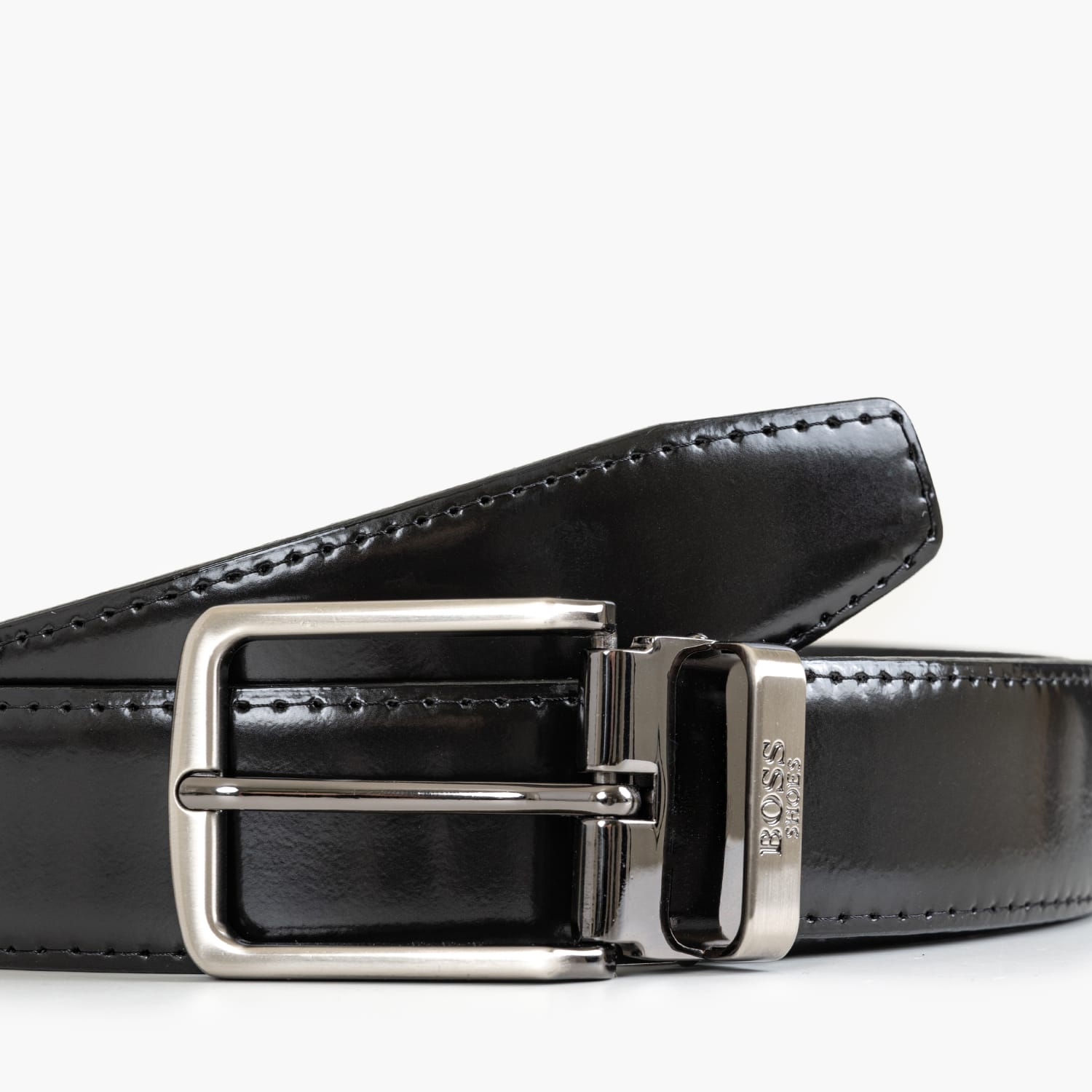 Boss shoes CB007 Ανδρική Ζώνη Boss shoes CB007-Black