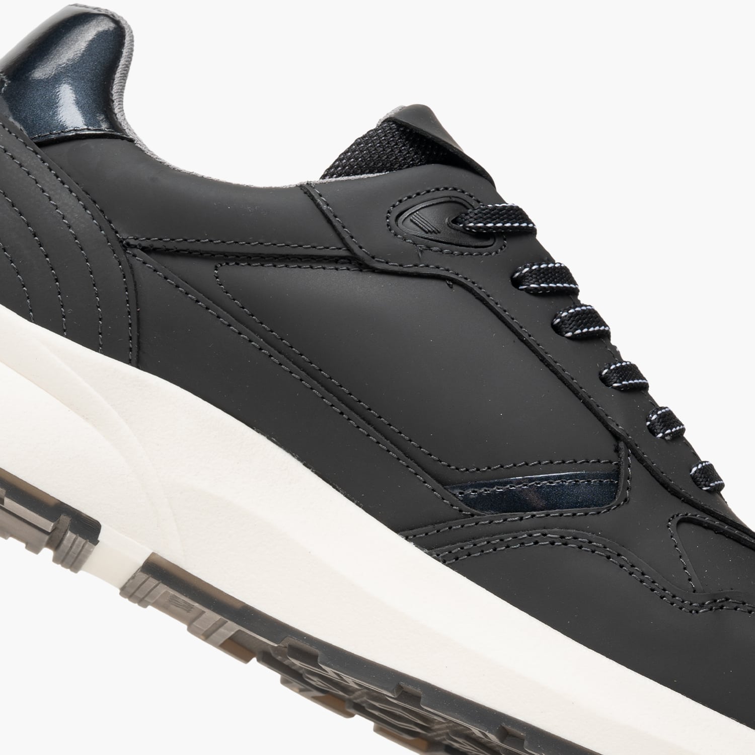 Boss shoes CE124.Gom Ανδρικό Παπούτσι Casual Boss shoes CE124.Gom-Black