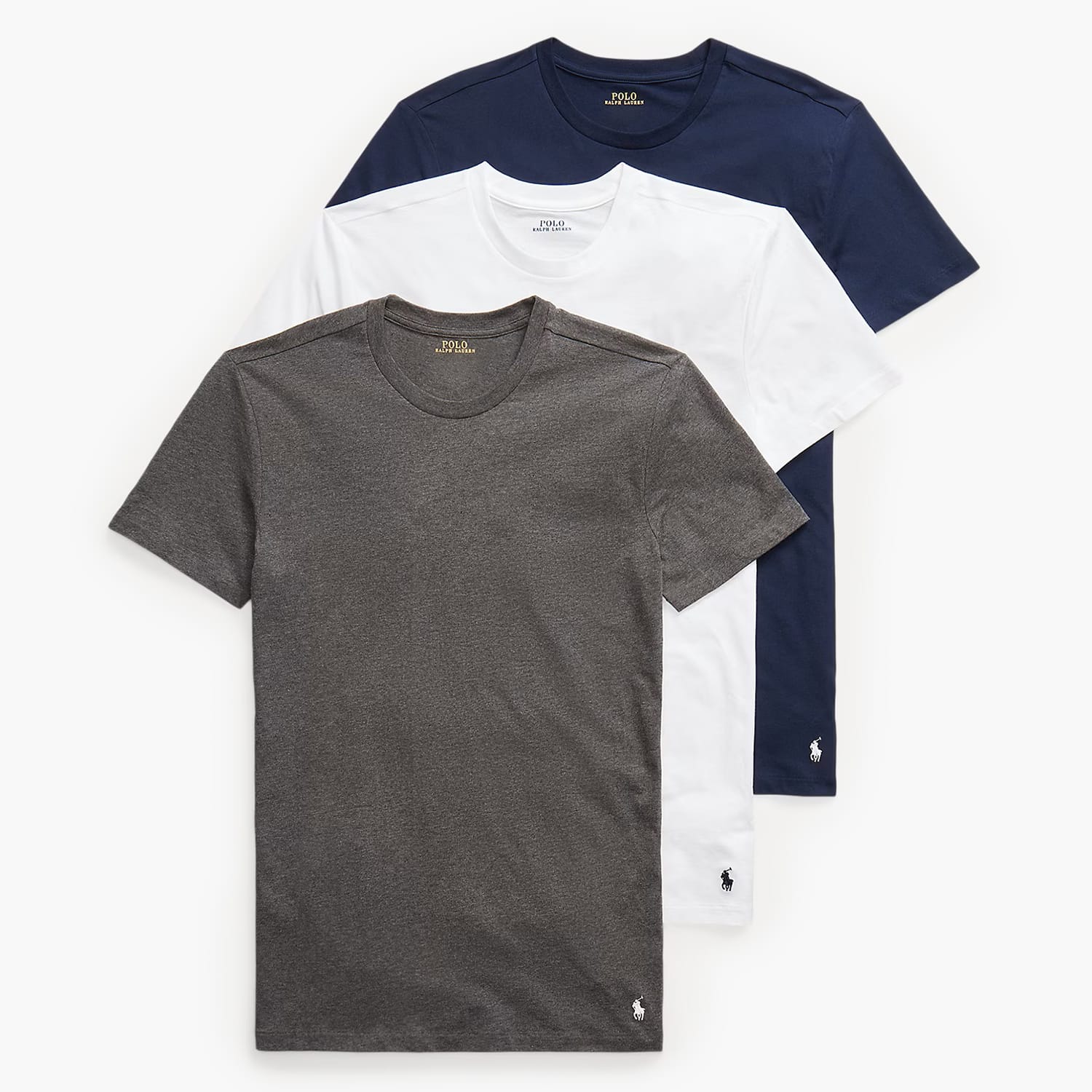 Ralph Lauren Crew.3Pack Ανδρικά Μπλούζες