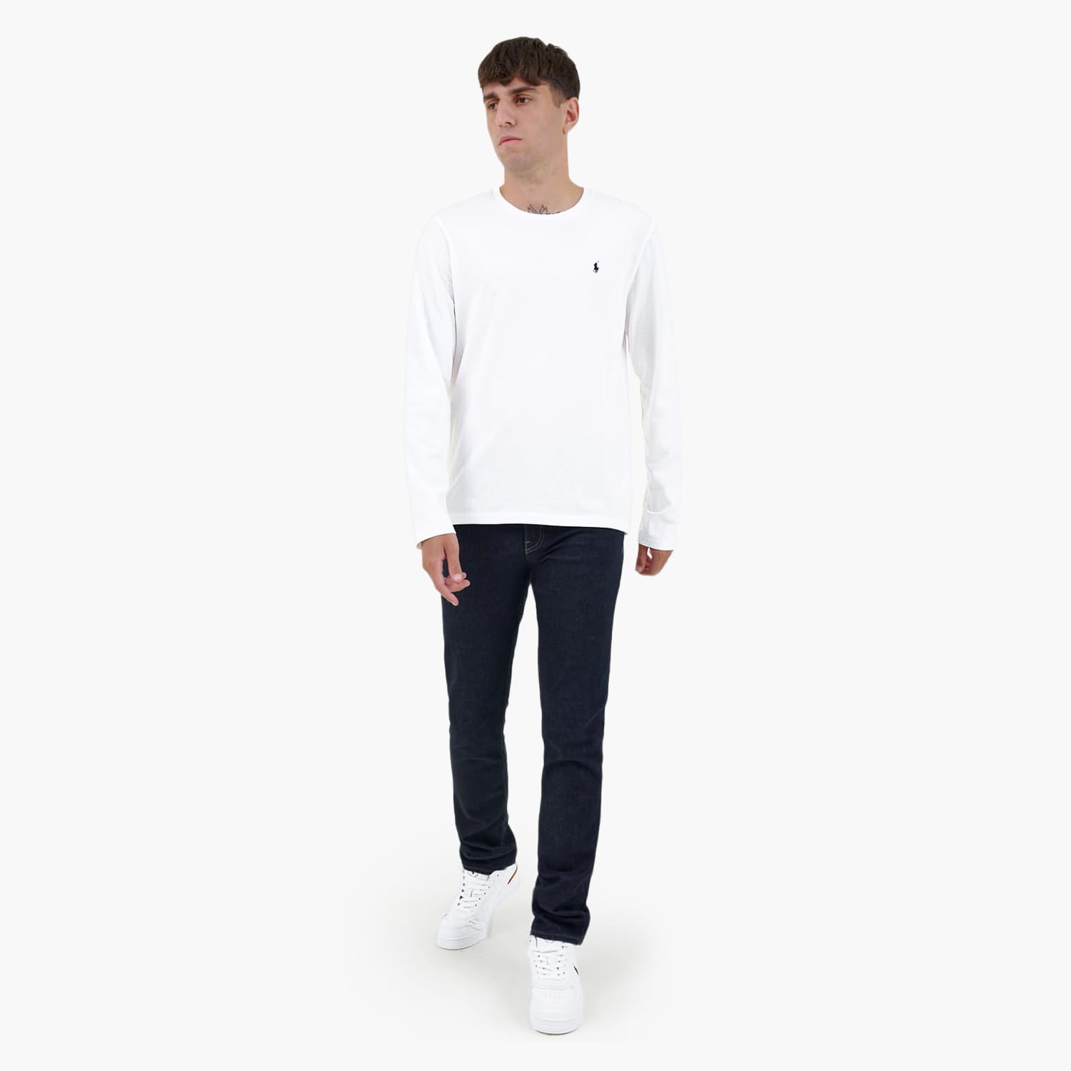 Ralph Lauren Crew.Sleep Ανδρικά Μπλούζες Ralph Lauren Crew.Sleep-White