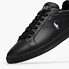 Ralph Lauren Hrt.Crt.Bg Ανδρικό Παπούτσι Casual Ralph Lauren Hrt.Crt.Bg-Black