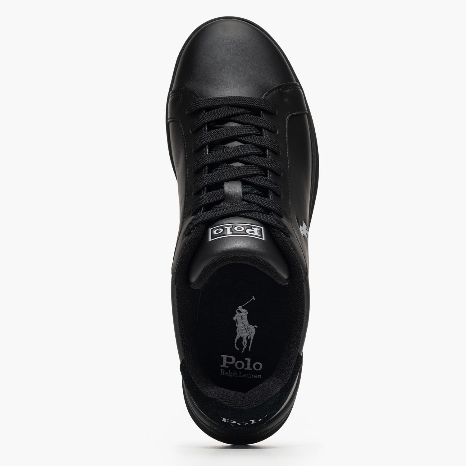 Ralph Lauren Hrt.Crt.Bg Ανδρικό Παπούτσι Casual Ralph Lauren Hrt.Crt.Bg-Black