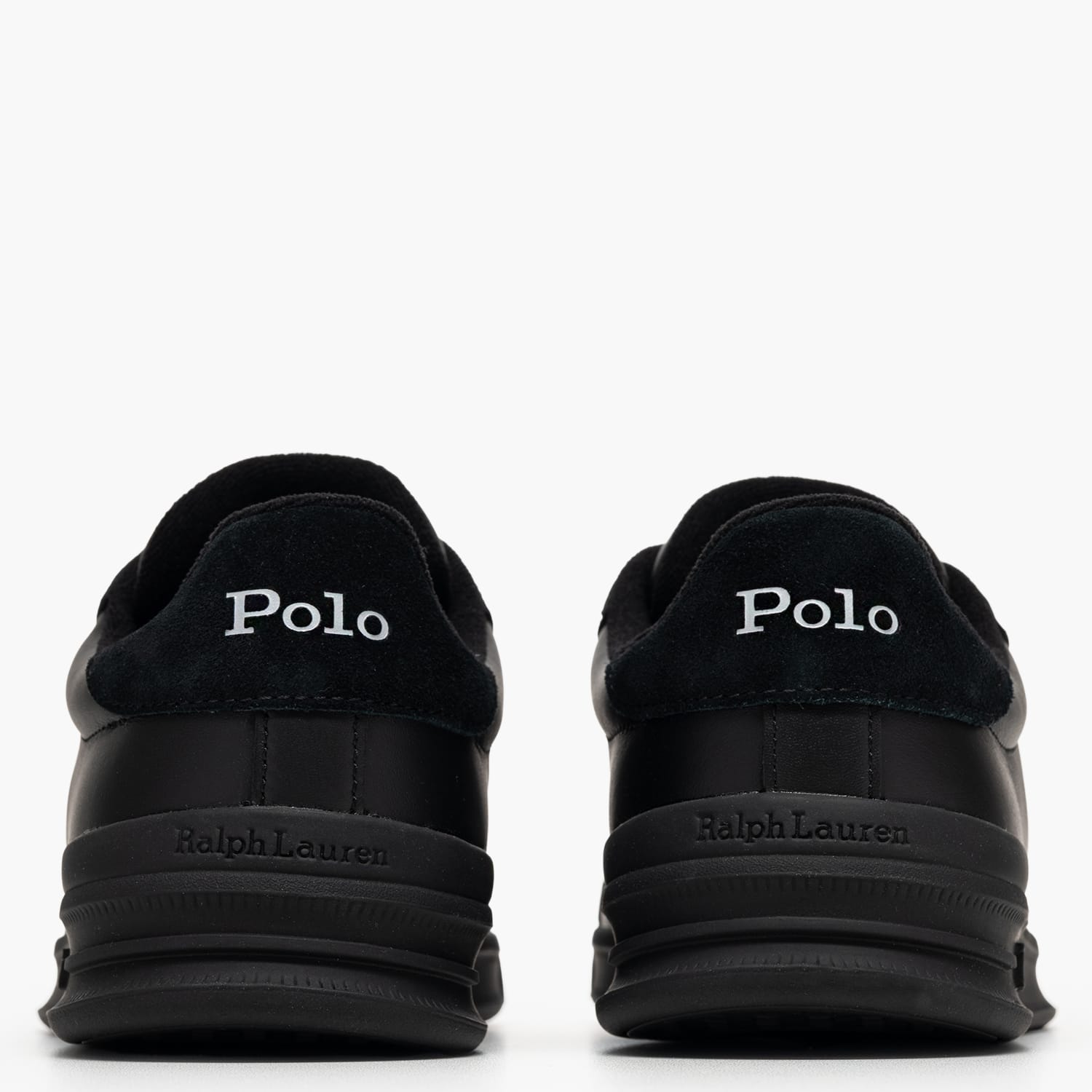Ralph Lauren Hrt.Crt.Bg Ανδρικό Παπούτσι Casual Ralph Lauren Hrt.Crt.Bg-Black