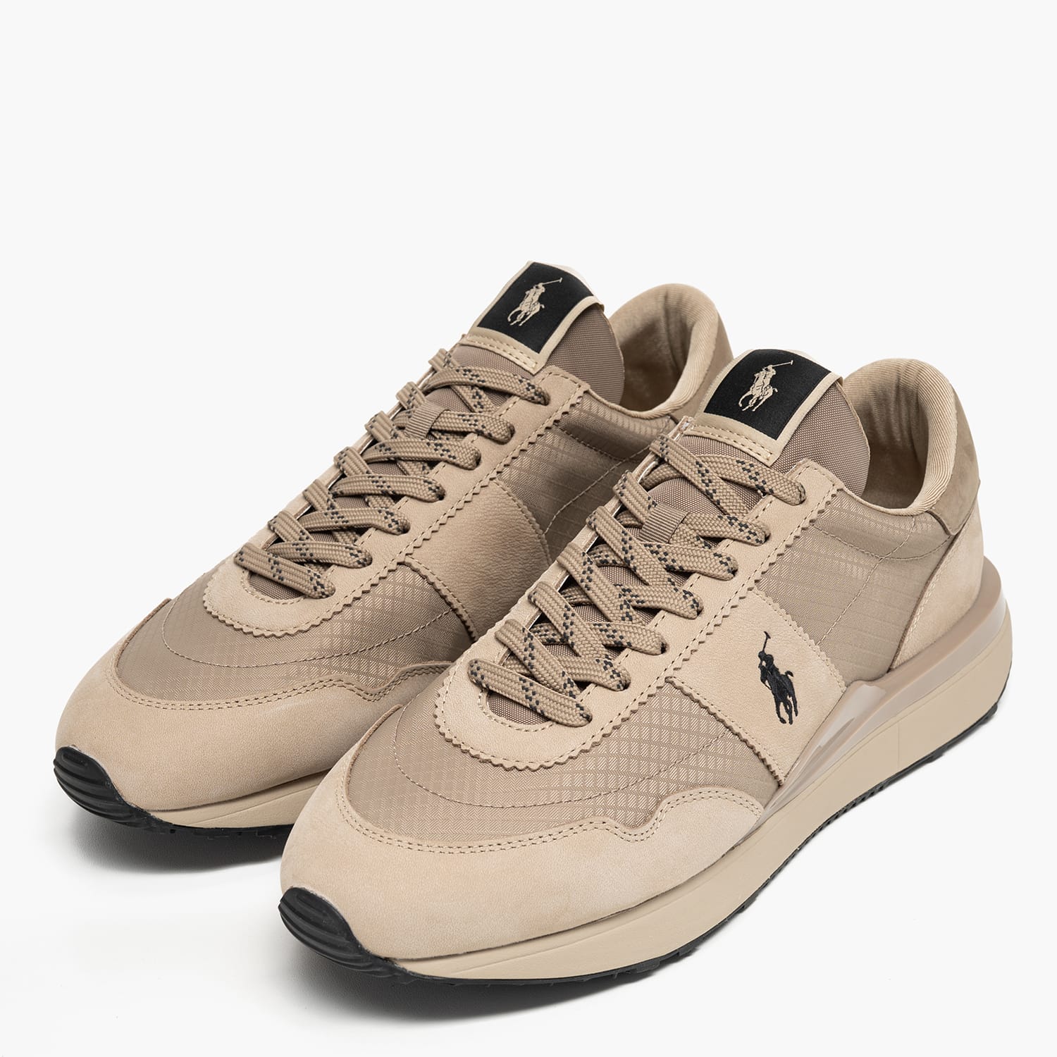 Ralph Lauren Train89.Low Ανδρικό Παπούτσι Casual Ralph Lauren Train89.Low-Beige