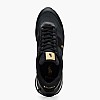 Ralph Lauren Train89.Pp.Bg Ανδρικό Παπούτσι Casual Ralph Lauren Train89.Pp.Bg-Black