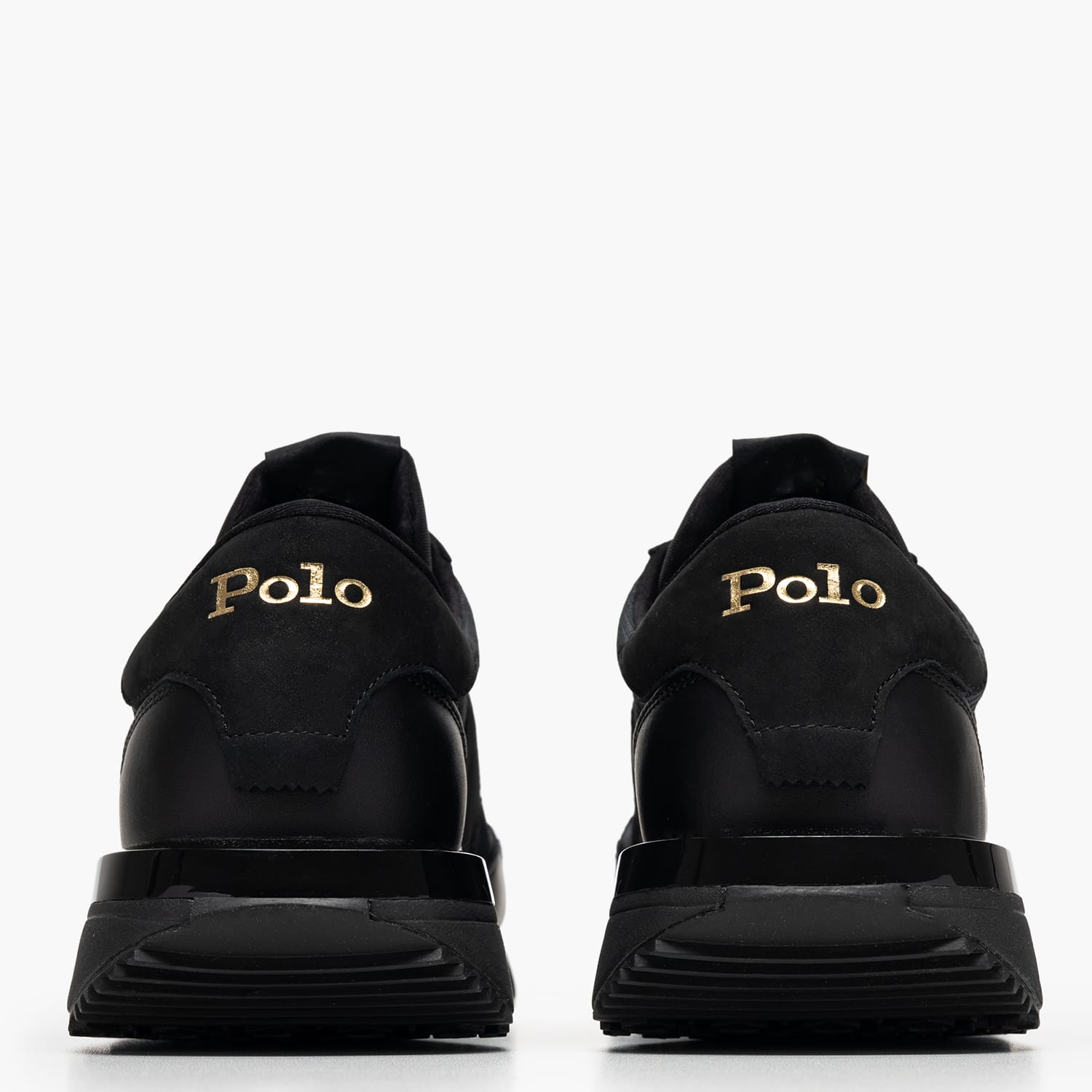 Ralph Lauren Train89.Pp.Bg Ανδρικό Παπούτσι Casual Ralph Lauren Train89.Pp.Bg-Black