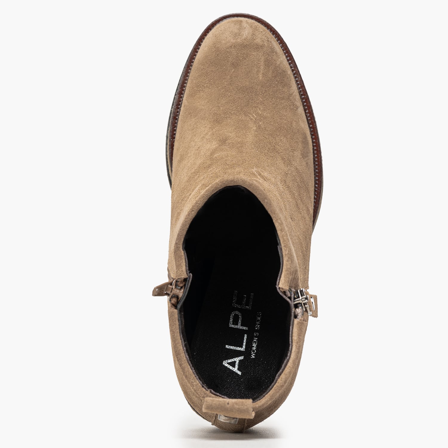 Alpe 5507 Γυναικείο Μποτάκι Alpe 5507-Taupe