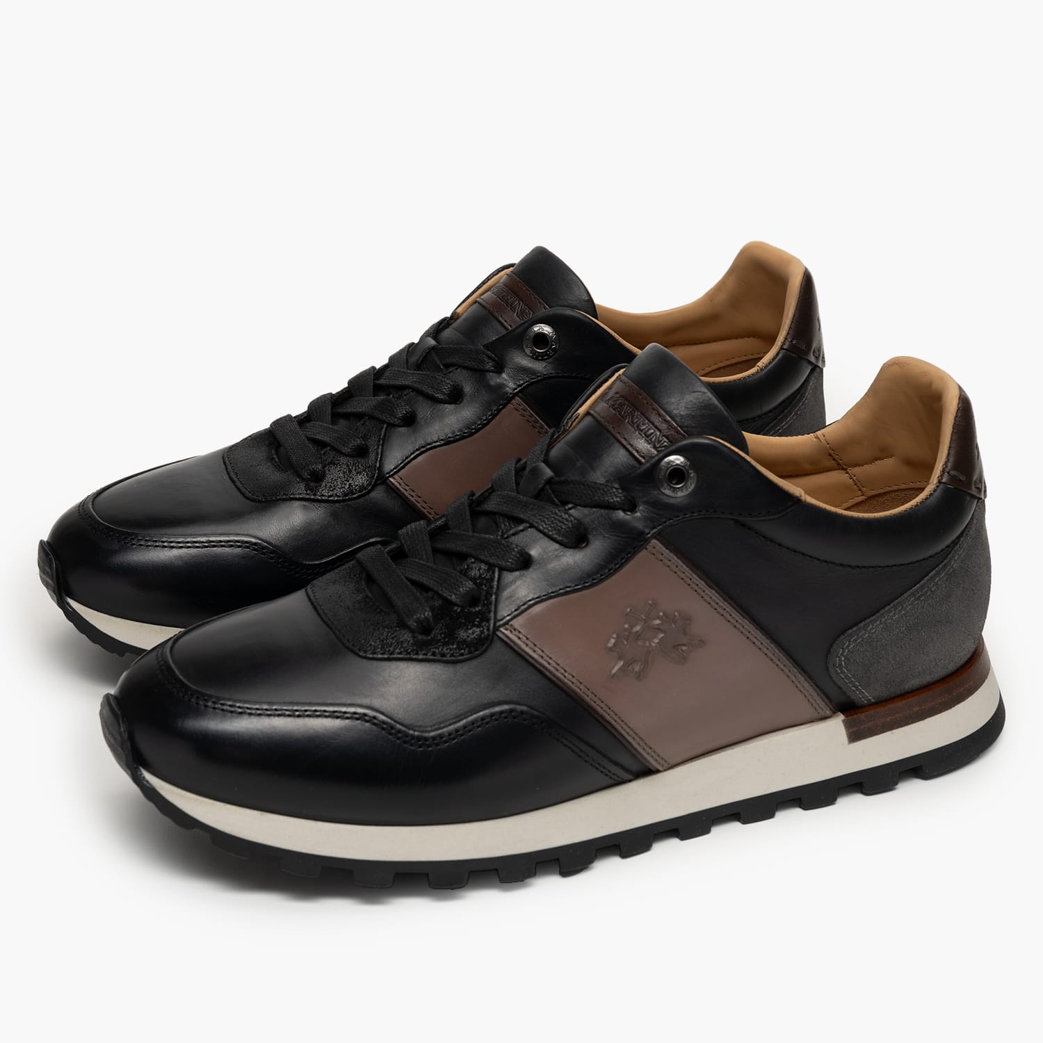 La Martina 252060 Mens Casual Shoe La Martina 252060-Black