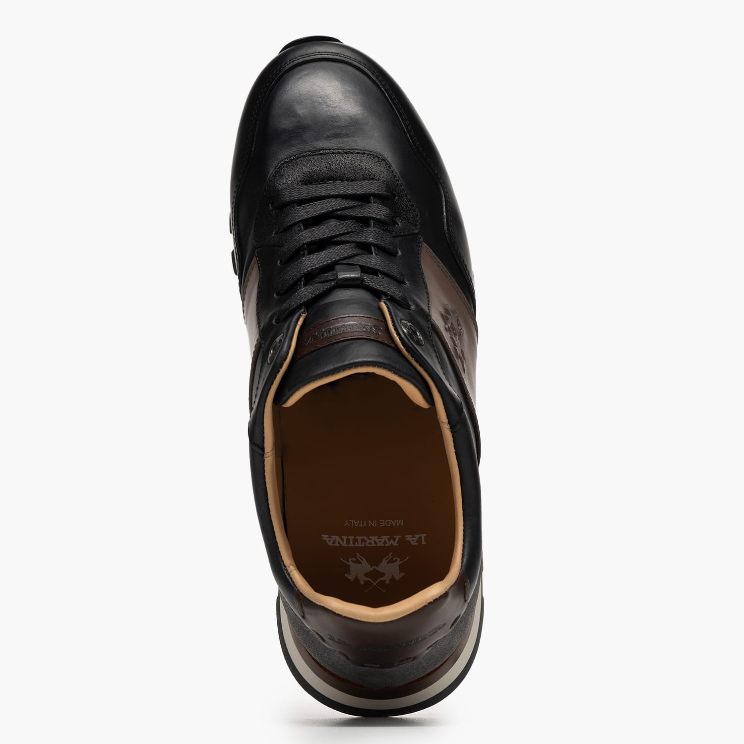La Martina 252060 Mens Casual Shoe La Martina 252060-Black
